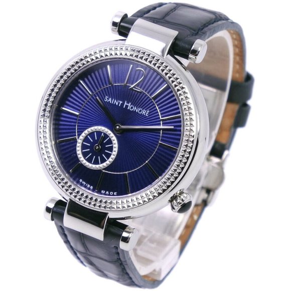 SAINT HONORE SN7620211DFIN Aude Sea Watches Stainless Steel/leather Quartz...